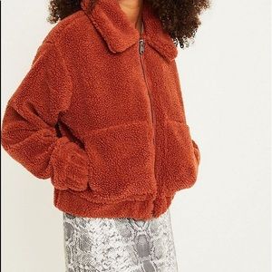 Bagatelle Rust Teddy Coat